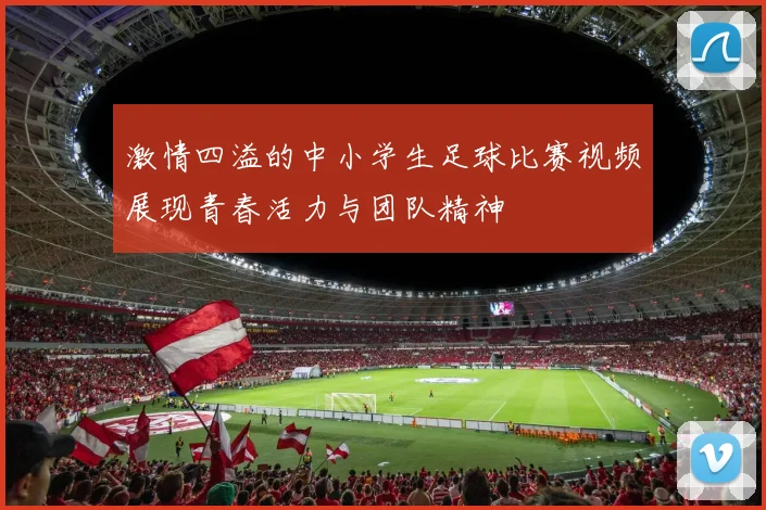 激情四溢的中小学生足球比赛视频展现青春活力与团队精神